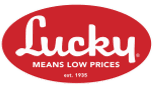 Lucky Supermarkets logo